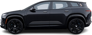 Side view photo of Fisker Ocean Extreme (2023-2024) on transparent background