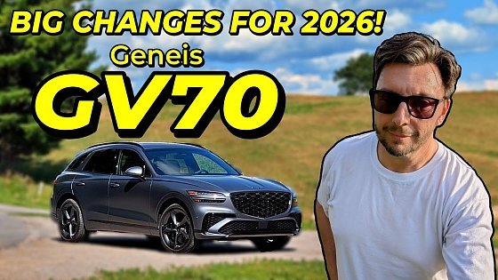 Video: Genesis GV70 2026 Changes Will Surprise You!