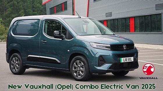 Video: Load Capacity 781kg | 134 Hp | 205 Miles Range | Practical | Vauxhall (Opel) Combo Electric Van 2025