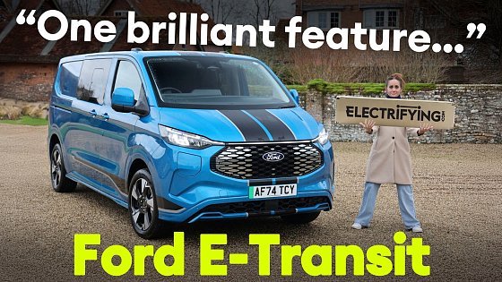 Video: Ford E-Transit Custom DRIVEN: Is this Ford’s best EV? | Electrifying