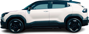 Side view photo of Suzuki e Vitara 49 kWh FWD (2025-…) on transparent background