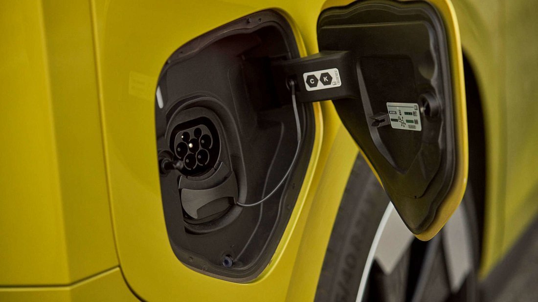 Volkswagen ID.Buzz Pro (2024-...) порт для зарядки (Европа), зарядка, разъем, штекер, коннектор