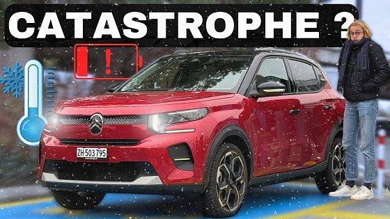 Video: Citroën ë-C3 : le test d'autonomie et de recharge en hiver !
