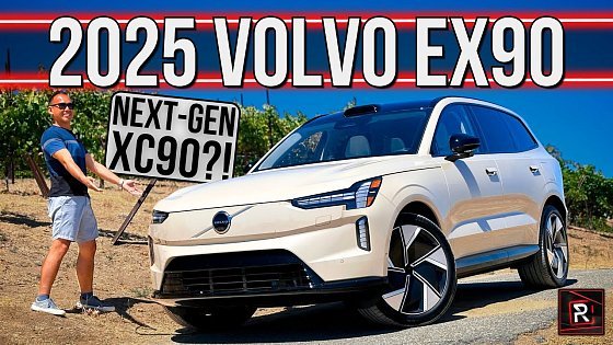 Video: The 2025 Volvo EX90 Is An Ultra Modern & Sophisticated Luxury 3-Row SUV