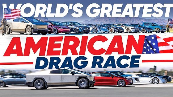 Video: World’s Greatest American Drag Race: Corvette ZR1X vs. Lucid Sapphire vs. Czinger 21C vs Mustang GTD