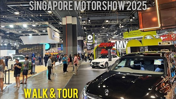 Video: Singapore Motorshow 2025 Vlogs • Walk Around & Tour • Ikhwan Isnawan