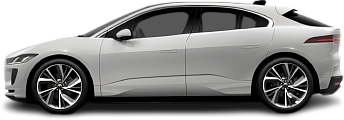 Side view photo of Jaguar I-Pace EV400 (2020-…) on transparent background