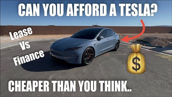 Video: Monthly Payment on my 2026 Tesla Model 3 Performance | Worth It?