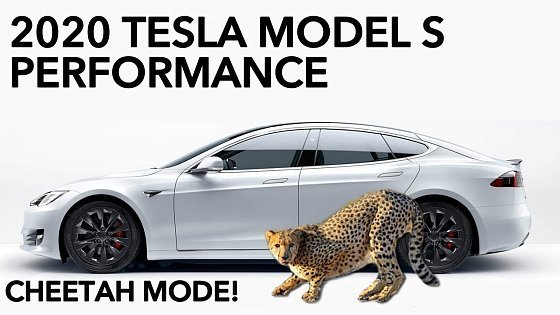 Video: 2020 Tesla Model S Performance 0-60 and 1/4 mile test - Cheetah Launch Mode!