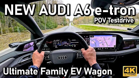 Video: 2025 AUDI A6 e-tron POV Testdrive