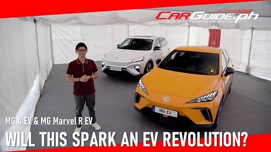 Video: MG 4 EV & MG Marvel R EV: Will This Spark An EV Revolution? | CarGuide.PH