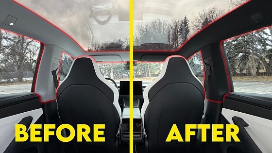 Video: Upgrading the Headliner in my Tesla Model Y! | How to Do it Yourself