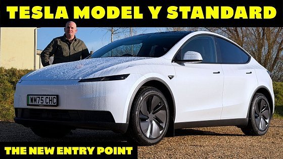 Video: the NEW 2026 TESLA MODEL Y STANDARD | First Drive Review