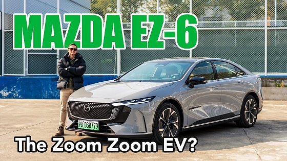 Video: Mazda EZ-6: Is It A Real Mazda? (Mazda 6e)