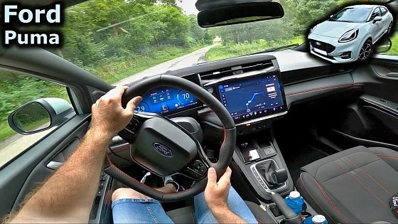 Video: 2024 Ford Puma 1.0 EcoBoost mHEV (facelift) | POV driving