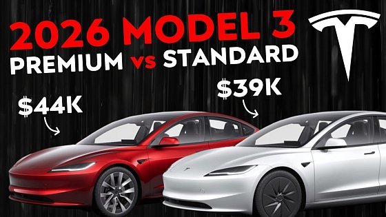 Video: 2026 Tesla Model 3: Premium vs Standard | Don't Make a Mistake!
