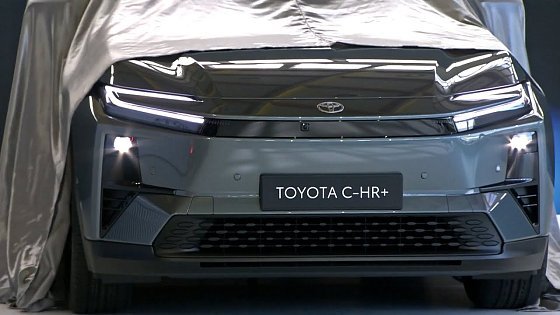 Video: All-new Toyota C-HR+ Electric 2026 | REVEAL