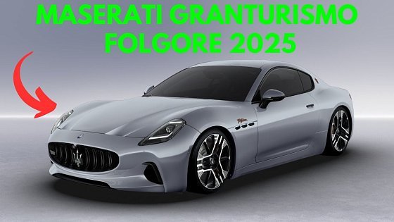 Video: Maserati GranTurismo Folgore 2025: Electric Power Meets Timeless Italian Elegance