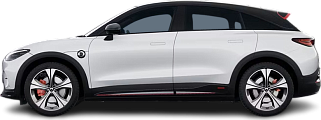 Side view photo of Smart #3 Premium (2024-…) on transparent background