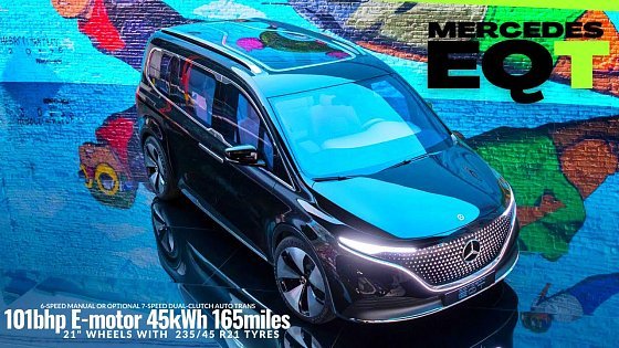 Video: New Mercedes Benz future concept eqt cars-dawn of electric minivans