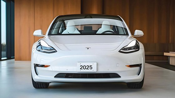 Video: 2025 Tesla Model 3 RWD: Redefining Electric Performance and Luxury