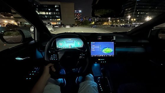 Video: New Ford Puma Facelift 2024 Night Test Drive