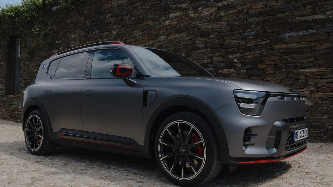 Фото Smart #5 Brabus (2025-…) вид спереди, экстерьер