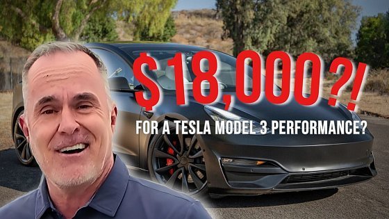 Video: The Cheapest Tesla Model 3 Performance we’ve ever sold!