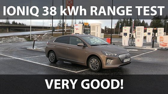 Video: Hyundai Ioniq 38 kWh range test