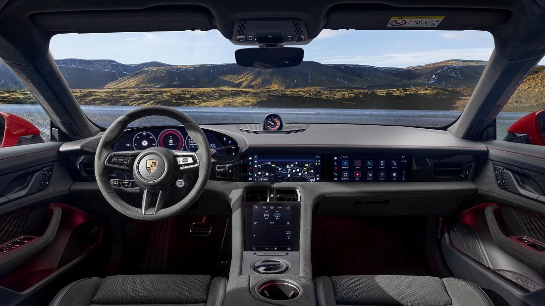 Фото Porsche Taycan GTS (2024-...) интерьер