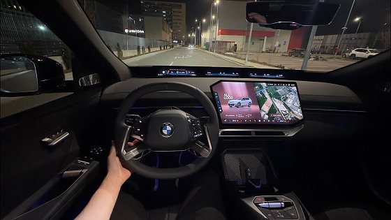 Video: New BMW iX3 2026 Night Test Drive