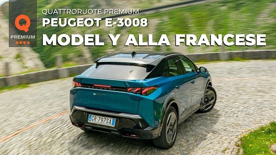 Video: SFIDA A TESLA! I PREGI e DIFETTI della PEUGEOT E-3008 | La Pagella di Quattroruote