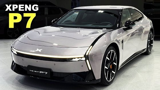 Video: New Xpeng P7 - 820km Range Stylish Electric Sedan Full Tour