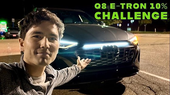 Video: Audi Q8 e-tron Takes On The 10% Challenge To Find Out If This Electric SUV Is A Good Road Tripper