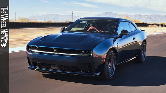 Video: Dodge Charger Daytona Scat Pack – Track, Drag, Drift, Donut and Road Driving, Interior, Exterior