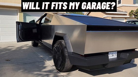 Video: Will Cybertruck fits my garage?