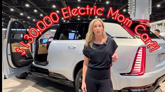 Video: 2025 Cadillac Escalade IQ at the Chicago Auto Show