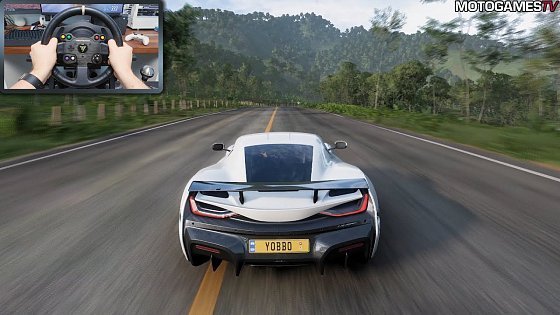 Video: Forza Horizon 5 - 2021 Rimac Nevera | Thrustmaster TX Gameplay