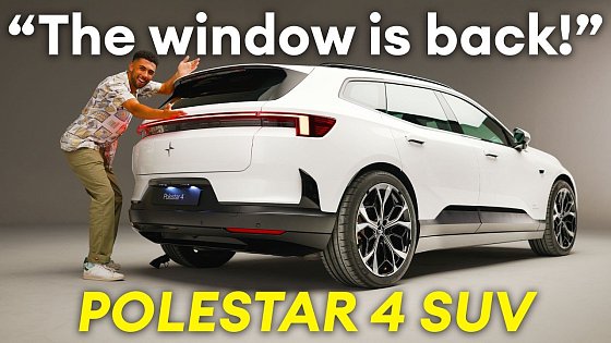 Video: They listened! NEW Polestar 4 SUV revealed!