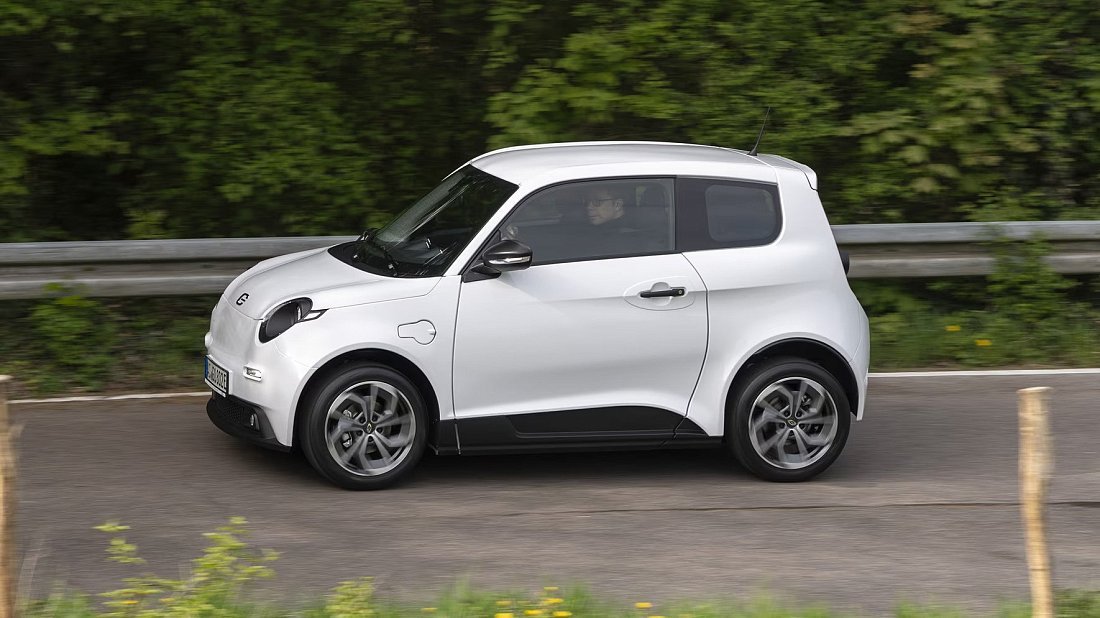 e.Go Life 60 (2019-2022) вид сбоку, силуэт, двери, колеса, экстерьер