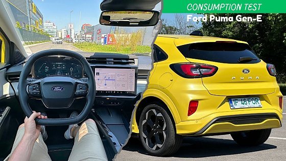 Video: Ford Puma Gen-E 2025 Consumption Test