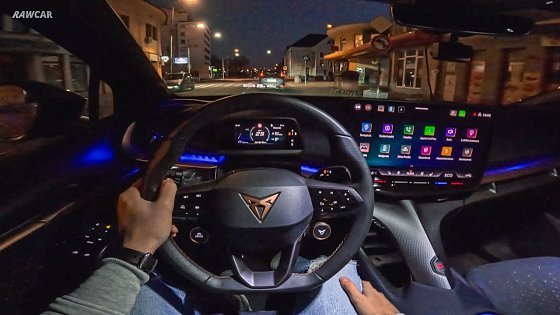 Video: 2025 Cupra Tavascan VZ Electric - Night POV Test Drive