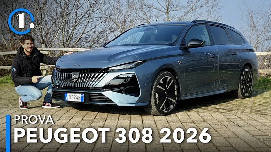Video: Che ne dite di un’AUTO AZIENDALE ibrida plug-in? | Peugeot 308 SW
