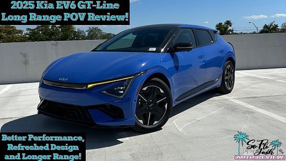 Video: 2025 Kia EV6 GT-Line Long Range POV Review. Refreshed Design, Upgraded Batteries and More Range!