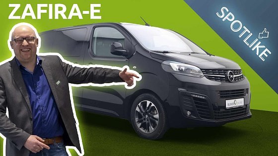Video: DER OPEL ZAFIRA-E (2021) – elektrisches Reisen auf Top-Niveau ?? | Bleker Gruppe SPOTLIKE