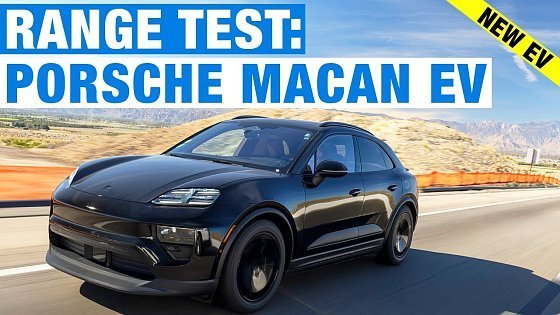 Video: Porsche Macan EV Highway Range Test | Behind the Wheels of Porsche’s First Electric SUV