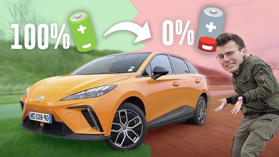 Video: MG4 77 kWh - La VRAIE autonomie jusqu'à 0% !