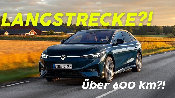 Video: Mit dem VW ID.7 in den Urlaub: Langstrecke im E-Auto getestet! | ID.7 Pro S | 2025 | PlanetVAG