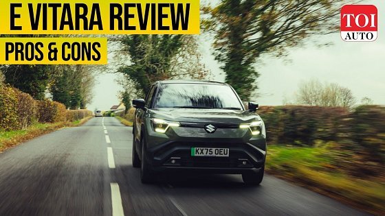 Video: Suzuki e Vitara Drive Review: Can Maruti's 1st EV win buyers? | TOI Auto