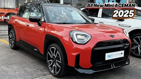 Video: New Mini Cooper ACEMAN ( 2025 ) - Sport and Exclusive Mode Crossover EV | Exterior and Interior